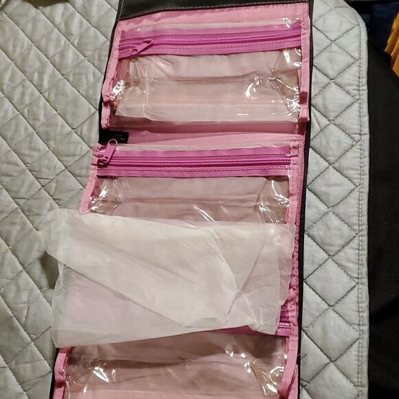 Mary Kay make up organizer. Black pink trim - Picture 4 of 5